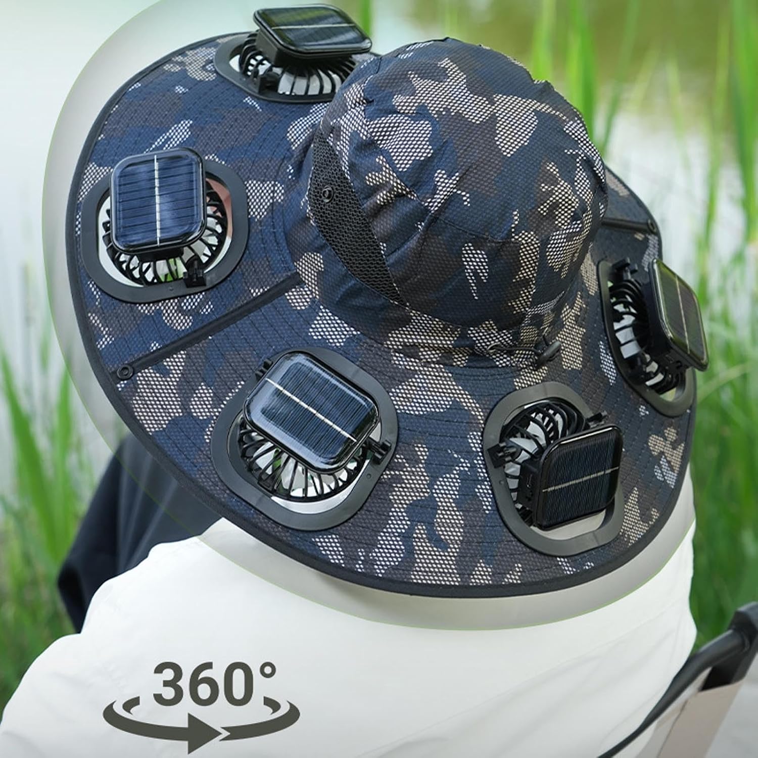 2026 Hot Summer 6 Fans Visor C - Visor Sun Hat ulasan dan harga