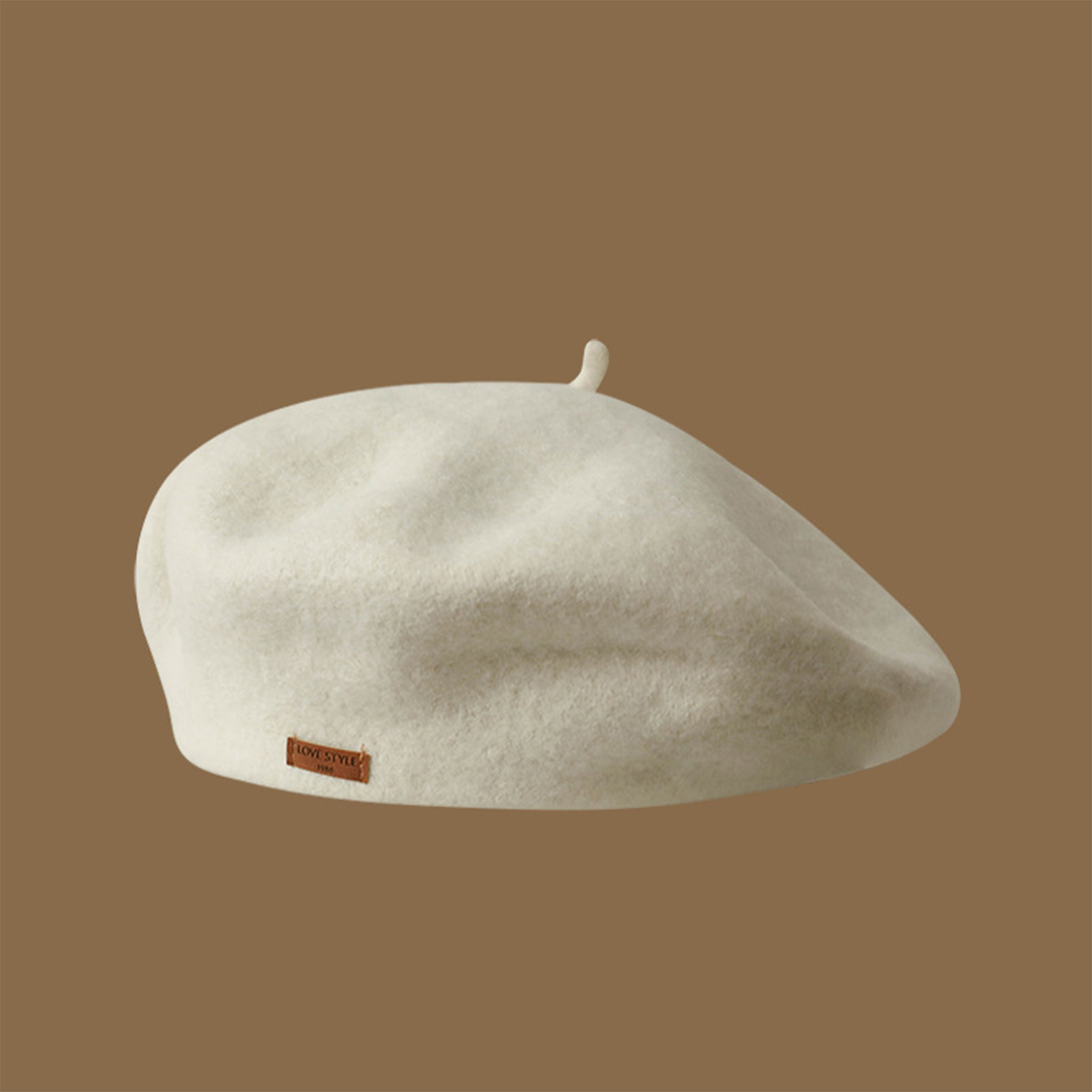 Beret Hat Chic Winter Headwear - Beret French Wool ulasan dan harga